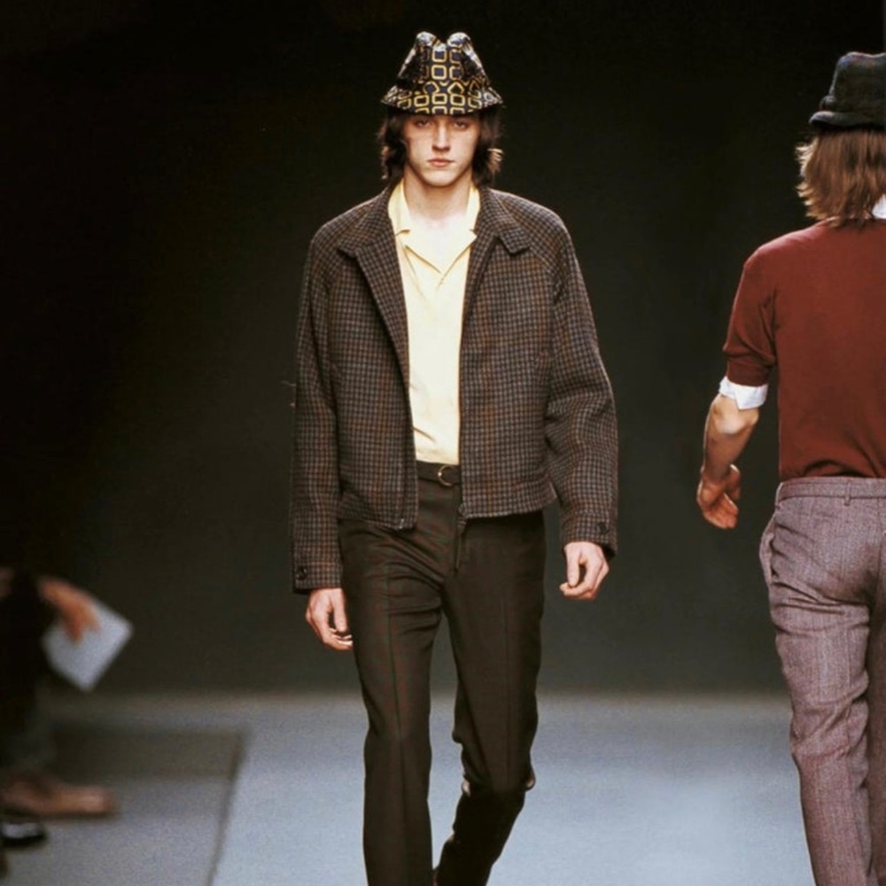 NWOT Prada 2003 Runway Limited Edition Silk Fedora Hat